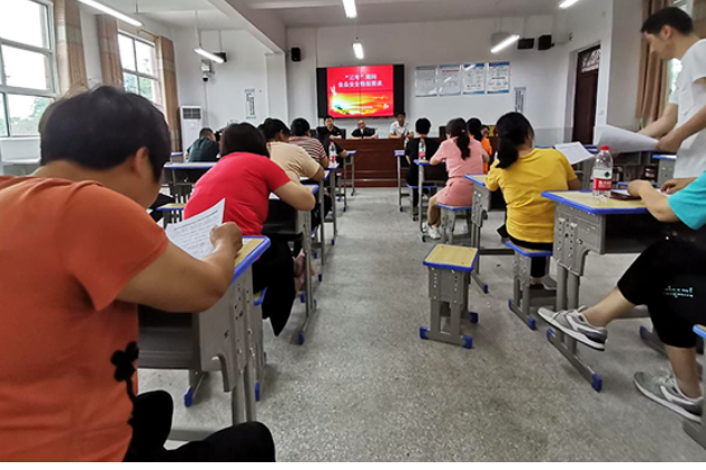 【衡阳县站】弘扬中学：守护食品安全  筑牢“两考”防线