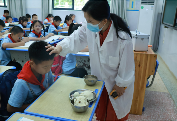 常德市鼎城区永安小学：“食”战演练  安全同行