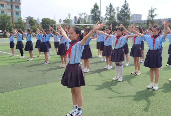【鼎城区站】永安小学：激情飞扬  齐展课间魅力