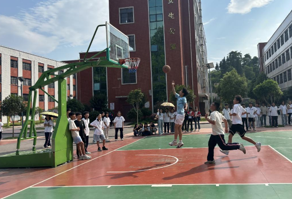 【新邵站】大新中学：迎“篮”而上  青春飞扬