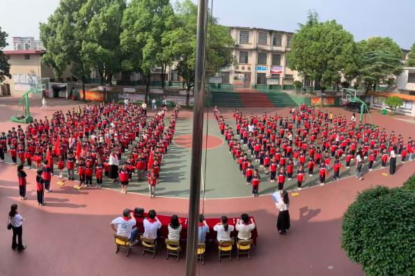 【嘉禾站】城关中心学校：  牢记党的教导，争做强国少年