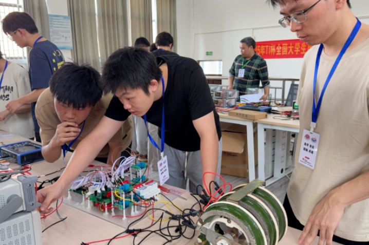 南华大学在2025年TI杯全国大学生电子设计竞赛中获佳绩