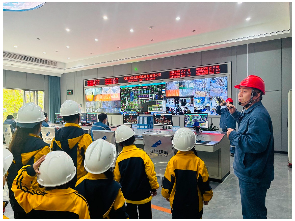 探索环保奥秘，常德市武陵区莲花池小学组织学生走进常德北控生物