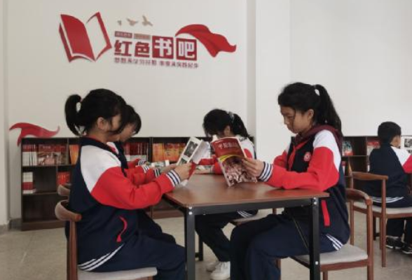 书香溢校园 | 耒阳市贺恕学校：“红色书吧”汇聚红色教育“大能量”
