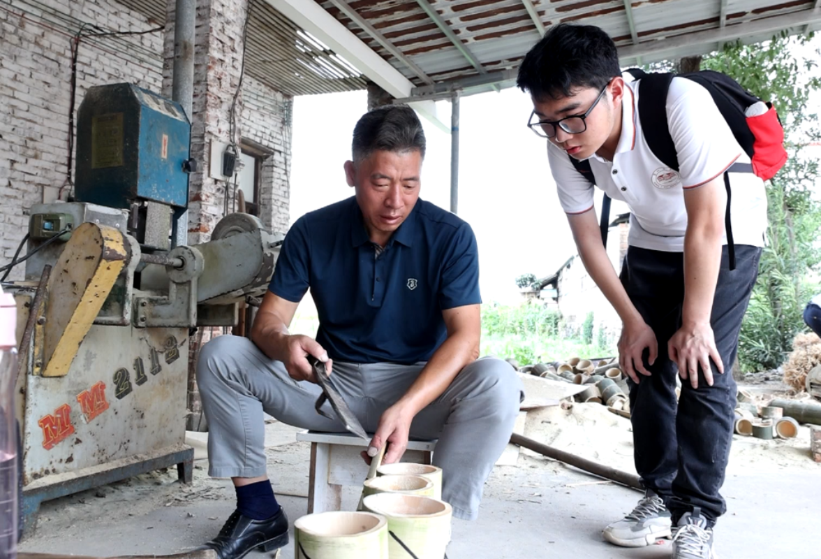 【2023三下乡】湖南第一师范学院：小小油纸伞，为乡村振兴添新彩