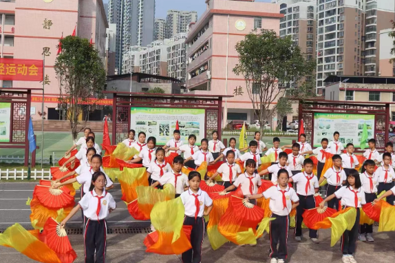 【耒阳站】五里牌小学：静雅少年享运动，强健体魄展风采