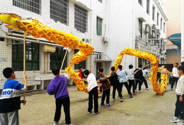 衡东县新塘完小：龙腾虎跃，传承中华优秀传统文化