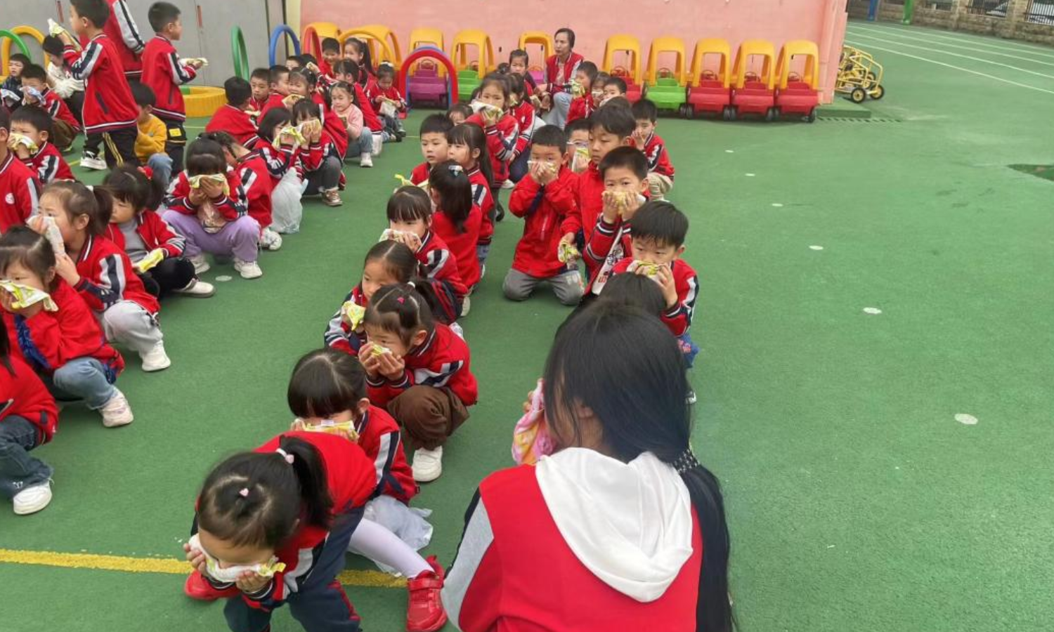 衡山县文峰幼儿园：紧急演练始于心，防患未“燃”始于行