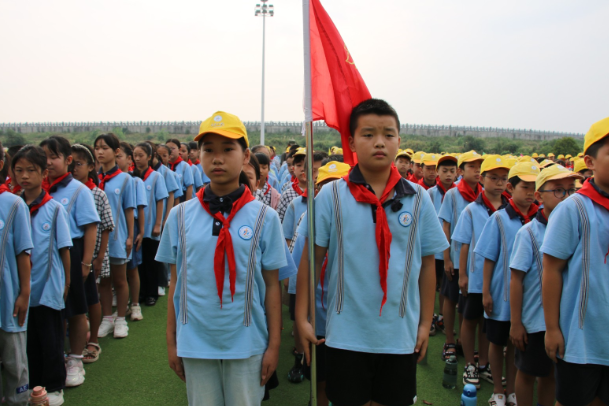 【鼎城区站】永安小学：沅芷娃娃展军魂 献礼祖国庆华诞