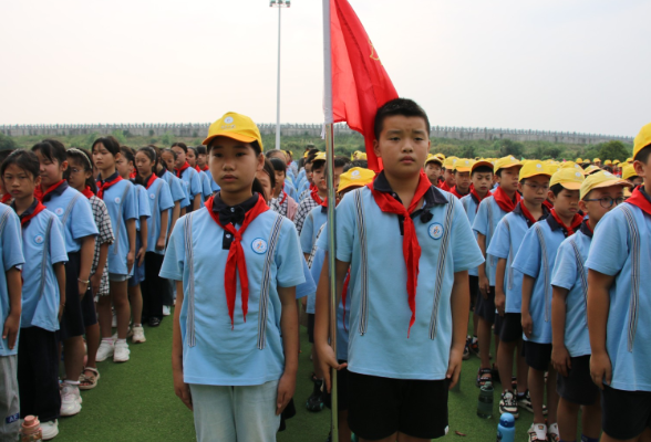 【鼎城区站】永安小学：沅芷娃娃展军魂 献礼祖国庆华诞