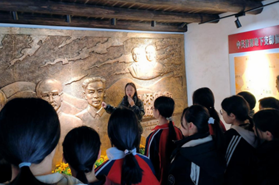 【衡阳县站】清潭中学：追寻红色足迹，传承革命薪火