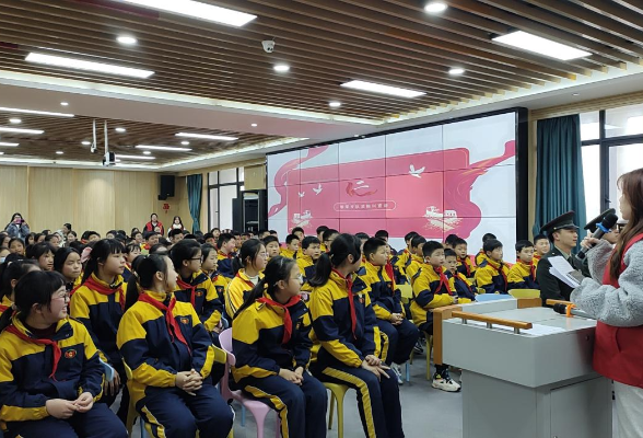 常德经开区莲花池小学：红色精神润童心 党员师生共学共进