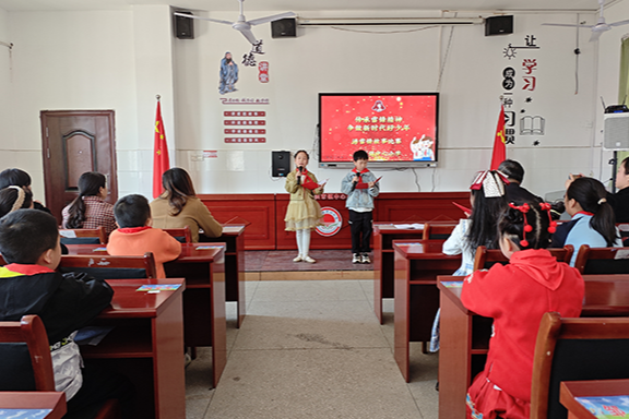 【衡阳县站】洪市镇中心小学：雷锋故事润童心 争做时代好少年