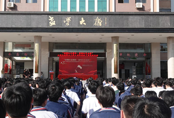 【衡阳县站】江山学校：国防教育进校园，点燃爱国强军梦