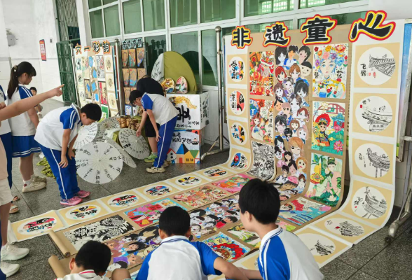 【耒阳站】前进小学：以笔墨对话传统