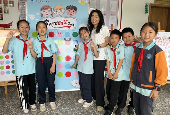【鼎城区站】武陵小学：给自己一个微笑