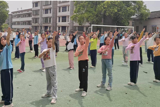 【衡阳县站】金兰镇中心小学：课间焕新颜，活力满校园