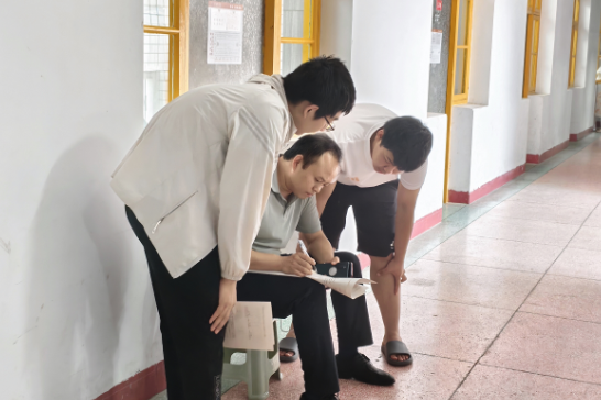 【湘伴高考2025现场直击】湘北职专：24小时全程守护，助力考生迎战高考