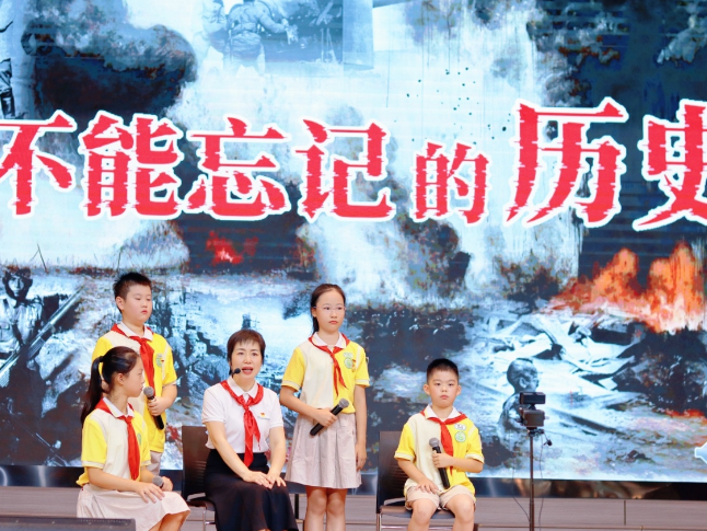 新学期书记说 | 长沙市天心区实验小学胡映：铭记历史 勇担未来