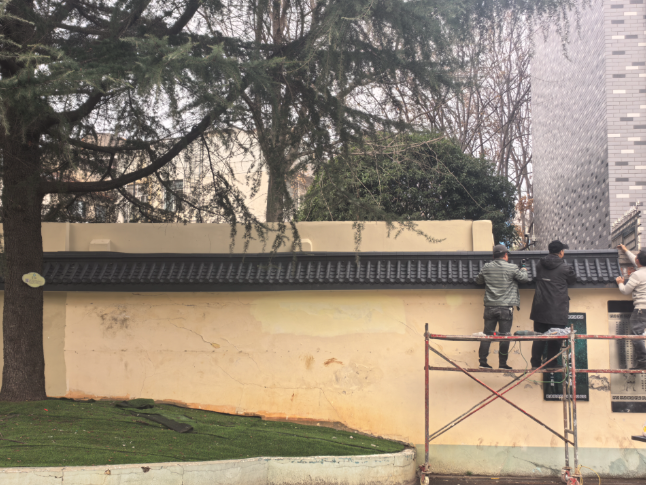 开学第一变 | 常德市鼎城区常沅小学：校园围墙戴新帽 整体形象大提升