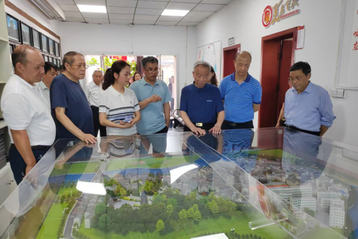 怀化市关工委主任陈志强一行赴新晃调研心理健康教育与基层关工委组织建设