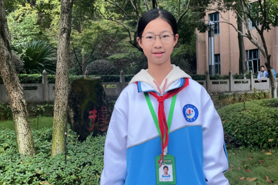【新晃站】舒靖淳：点亮写作热情 开启成长之旅