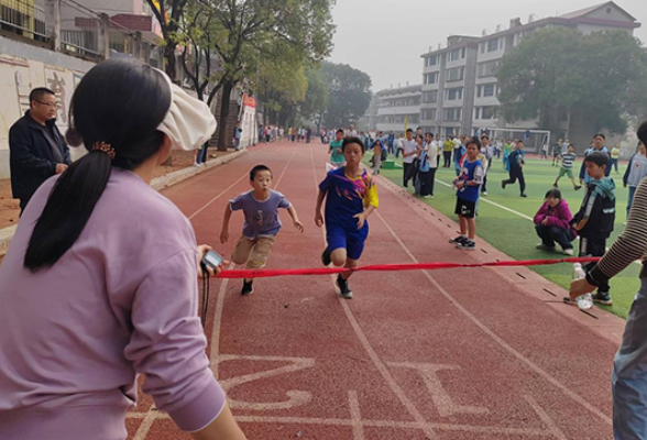 【衡阳县站】金兰镇中心小学：冬季田径运动会圆满闭幕