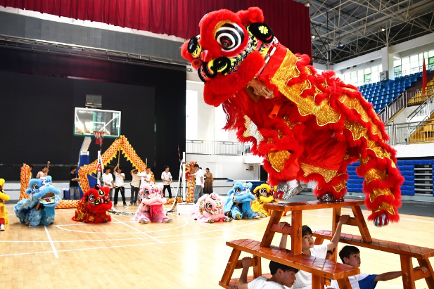 江永县第二中学：舞狮校园 传承文化