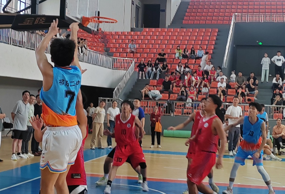 祁东：举行2024年中小学生篮球运动会