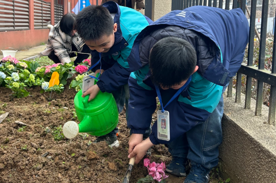【耒阳站】罗含小学：种花种梦想 劳动促成长