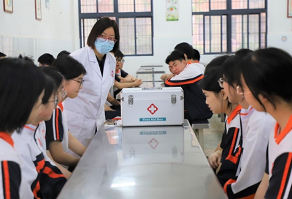 【衡阳县站】实验学校：“练”在日常 “食”刻守护