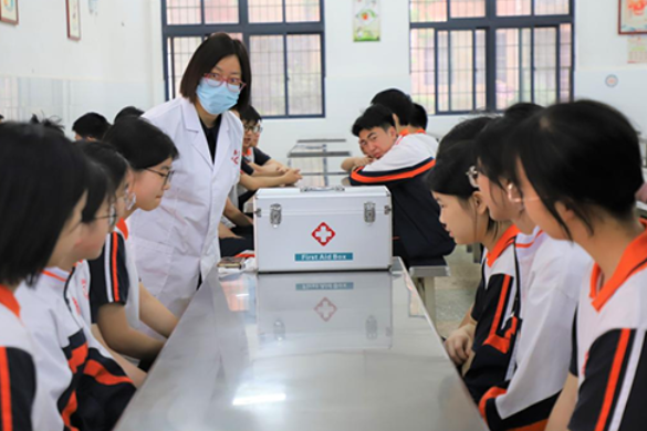 【衡阳县站】实验学校：“练”在日常 “食”刻守护