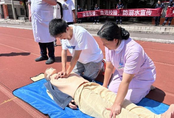 【慈利站】江垭镇中学：防溺水教育进校园 筑牢生命安全“防护提”