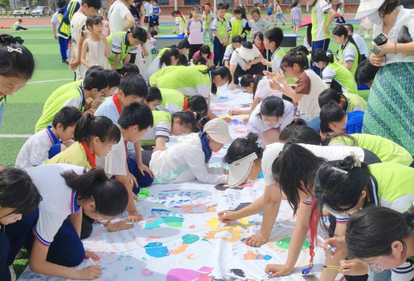 【衡南站】云集联合学校沁园小学：“5·25我爱我自己”心理健康月活动开展