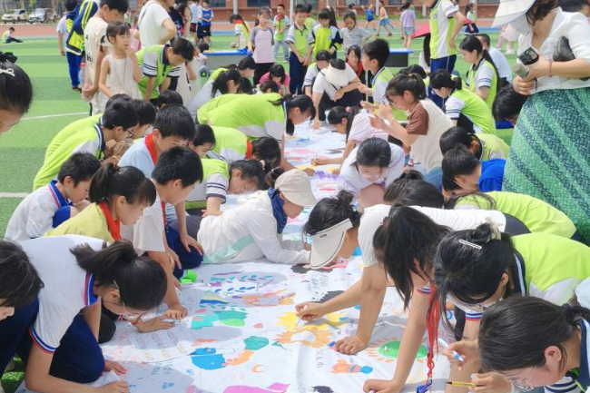 【衡南站】云集联合学校沁园小学：“5·25我爱我自己”心理健康月活动开展