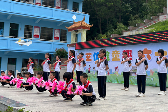【衡阳县站】盘石完小：艺体绽童趣 六一乐飞扬