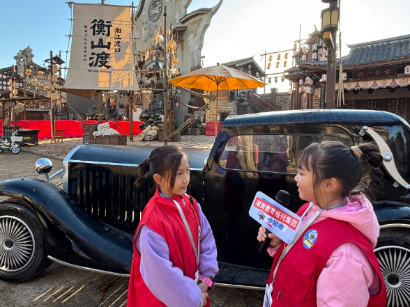 【衡东县站】谭梓橙：“小话筒”传播“大能量”