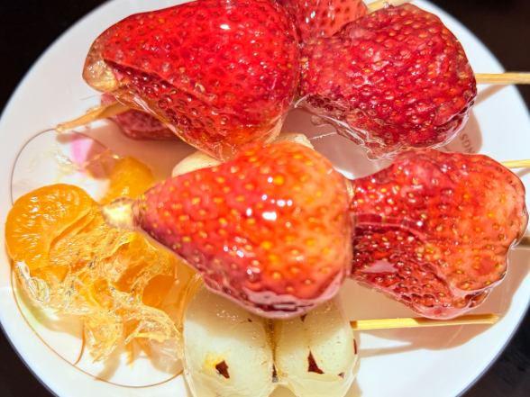 【衡阳县站 | 家乡推荐官·家乡年味】糖葫芦，一口脆甜是新年