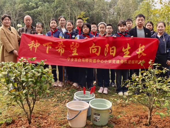 【宁乡站】白马桥街道中心小学：春风植新绿 少年共成长