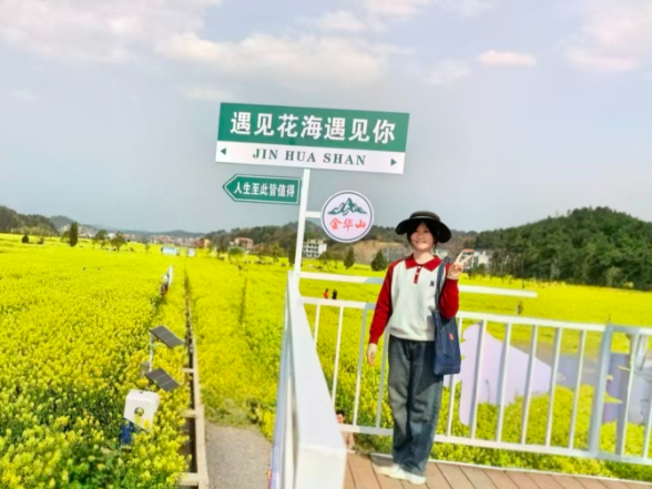 【衡阳县站】 油菜花开 读懂春天