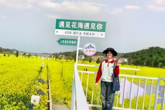 【衡阳县站】 油菜花开 读懂春天