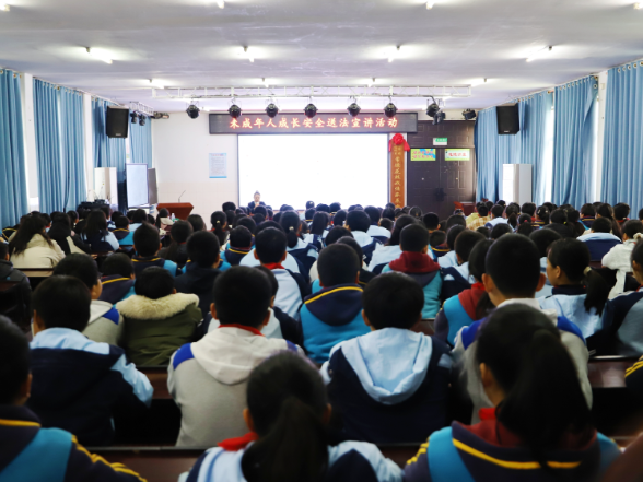 【鼎城区站】花船庙小学：让法治精神浸润校园 为少年成长保驾护航