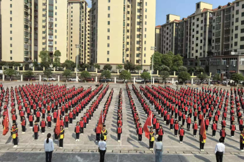 【衡阳县站】杨柳学校：“三位一体”育人体系获市考察团好评