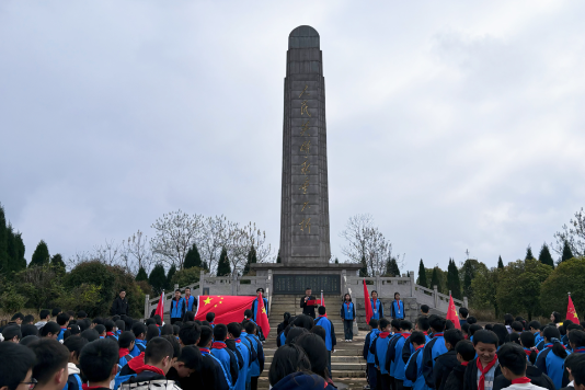 【浏阳站】沿溪完小：清明祭扫 以实际行动缅怀先烈