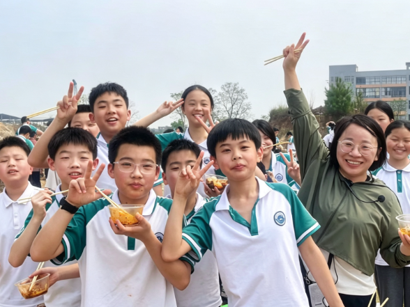 【耒阳站】罗含小学：乐享春日野炊 体验劳动之美