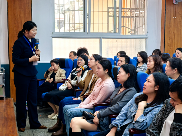 【耒阳站】 前进小学：“向阳花”行动进校园 家校共育伴成长