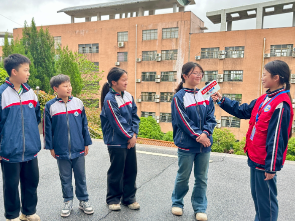 【衡阳县站】江山学校：筑牢安全思想防线 学子争做守护使者