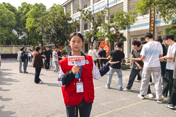 【耒阳站】实验中学铁路园分校：长绳聚力 青春同行
