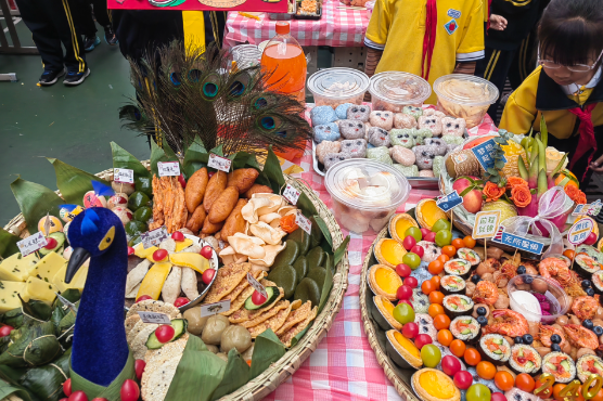 【耒阳站】实验小学：校园美食节缤纷上演 劳动教育落地生花