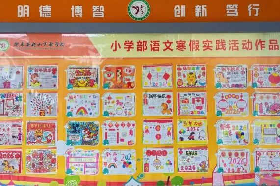 【衡东站】杨山实验学校：学生晒寒假实践 解锁成长新模样